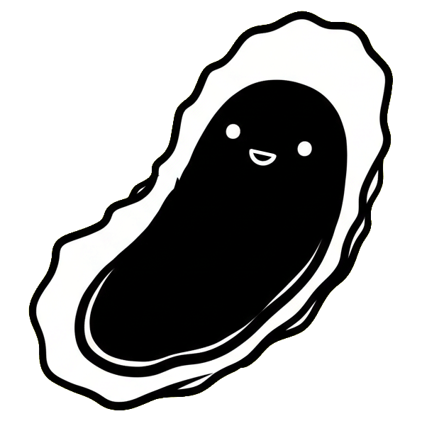 牡蠣の可愛いイラスト
